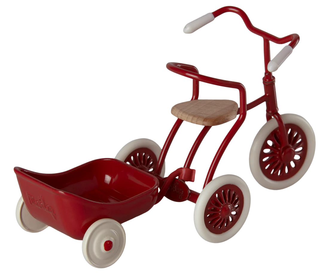 Tricycle Hanger- Mouse- Red