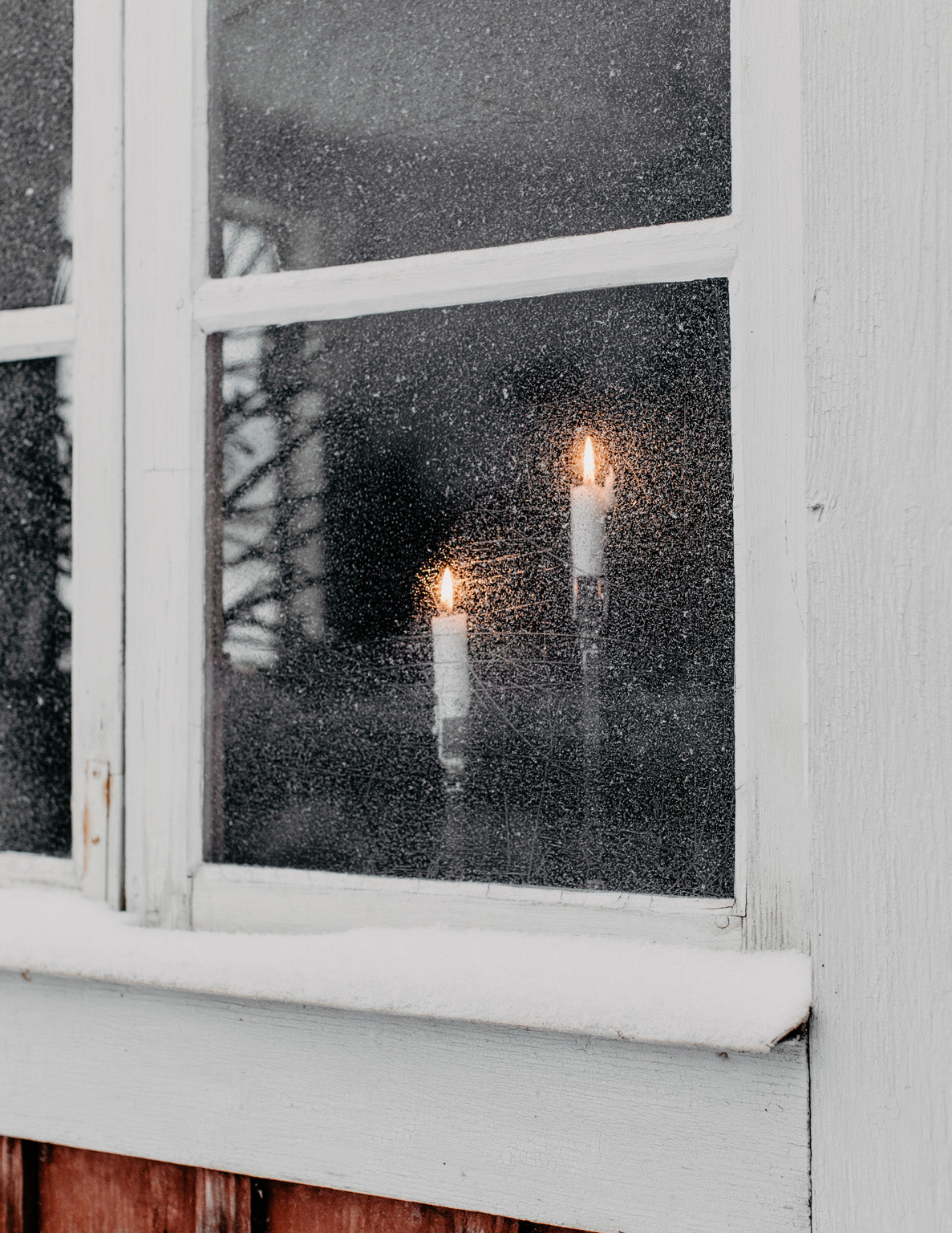 Glass Candlestick / Small