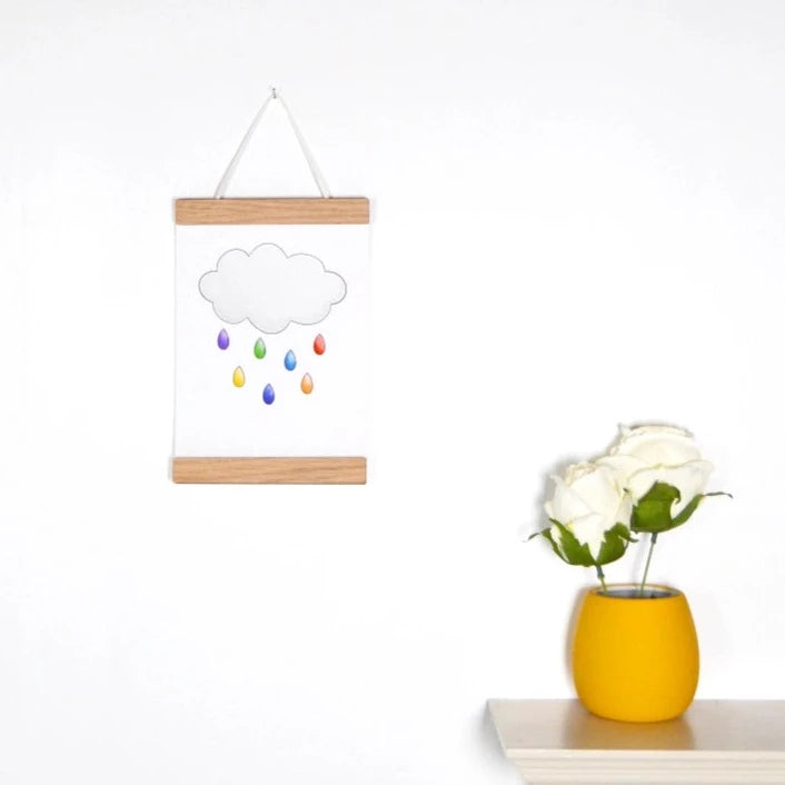 Maple Magnetic Picture Hanger