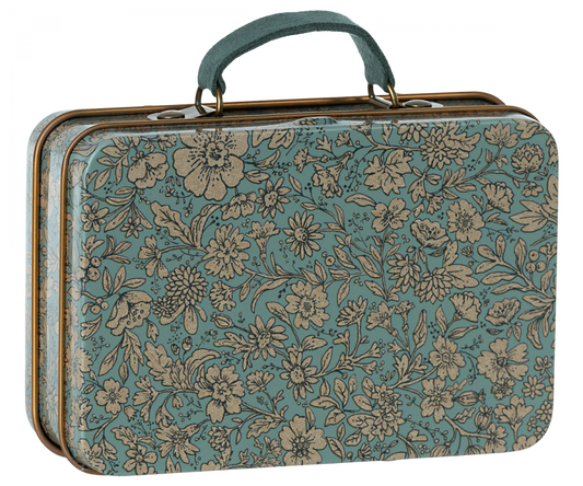 Small Suitcase, Blossom - Blue