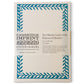 Packet of 10 Envelopes- Kaleidoscope Yellow/Blue