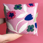 Meadow Bliss Cushion - Dusky Pink