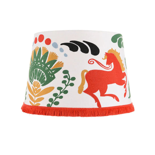 Horse Parade Table/Floor Lampshade 35cm