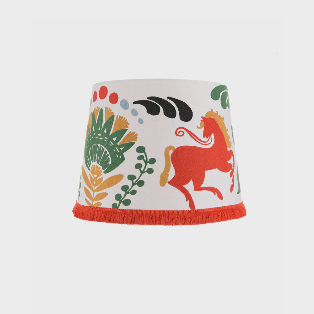 Horse Parade Table/Floor Lampshade 35cm