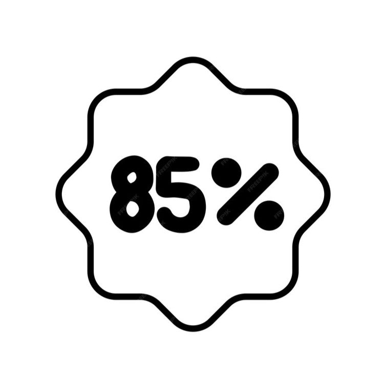 85% OFF