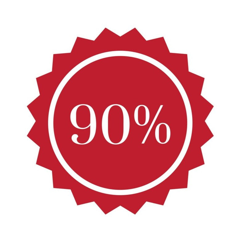 90% - 95% OFF