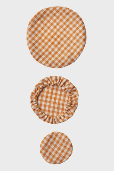 Linen Bowl Cover Set of 3