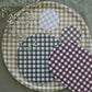 Red Gingham Coaster