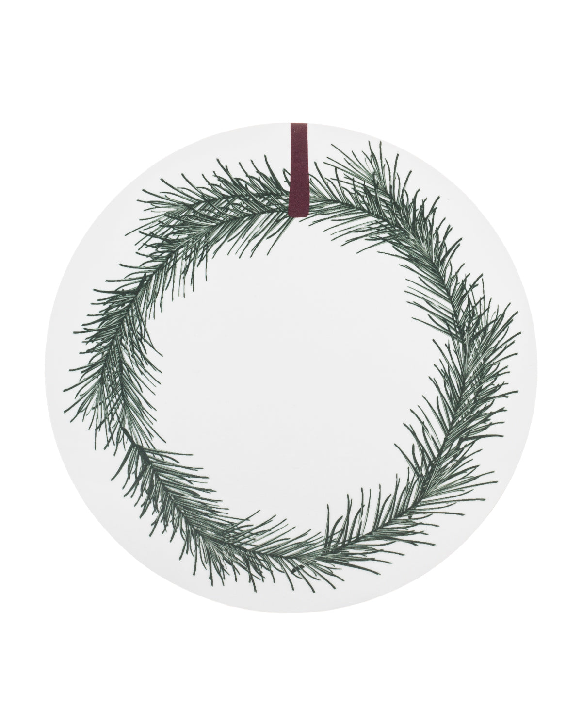 Round Spruce Wreath Trivet