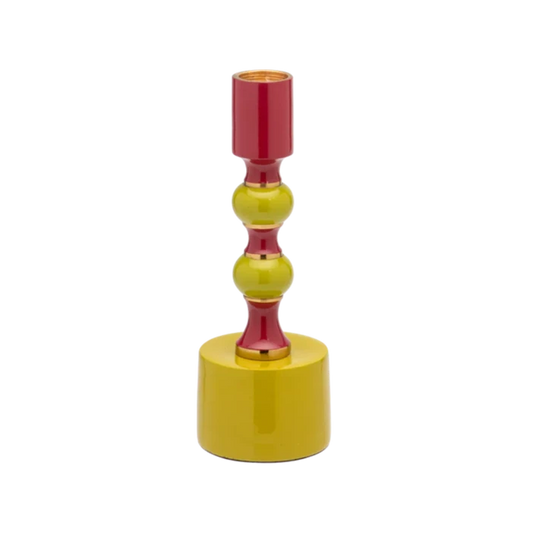 Green Richie Small Candlestick