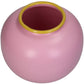 Pink Metal Vase