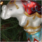 Glass Circus Elephant Ornament