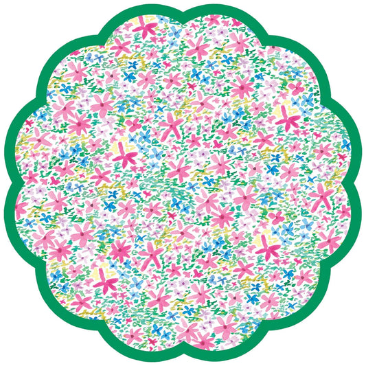 Whimsy Flower Paper Placemats