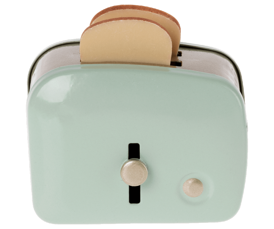 Miniature Toaster & Bread-Mint