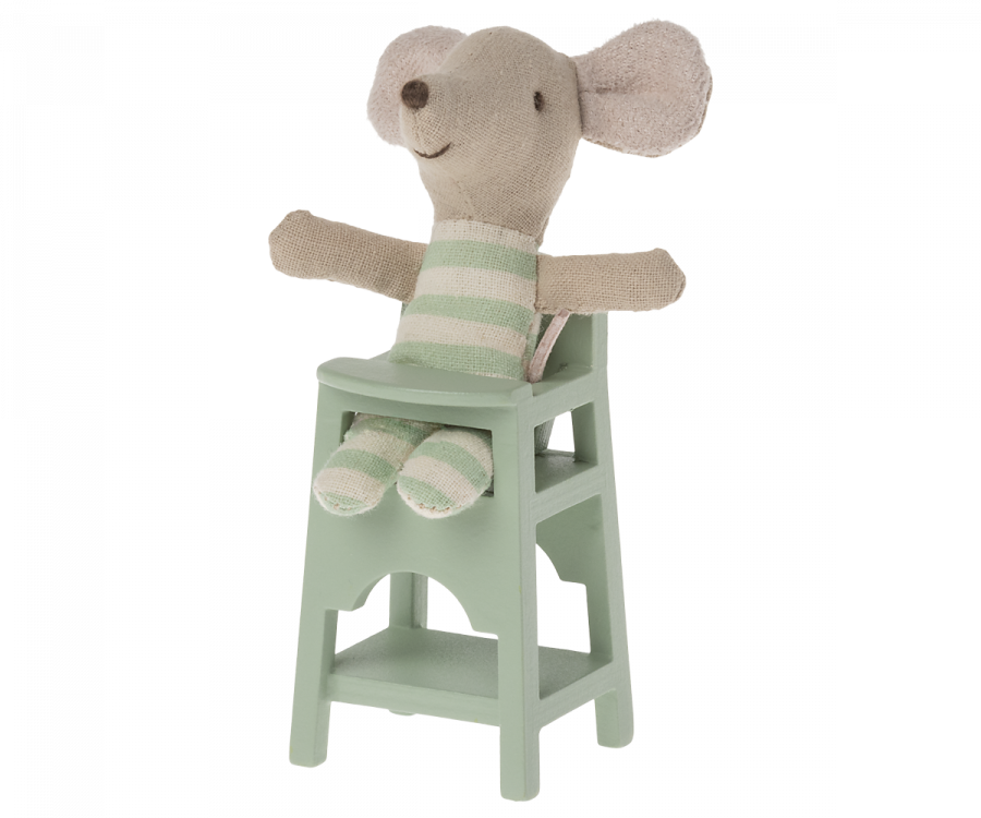 High Chair, Mouse- Mint