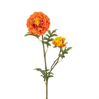Marigold Spray -Orange 63cm