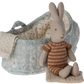 Rabbit in Carrycot-Brown