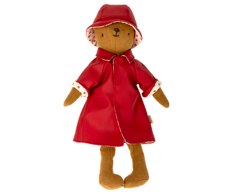Rain Wear W Hat Teddy Mum