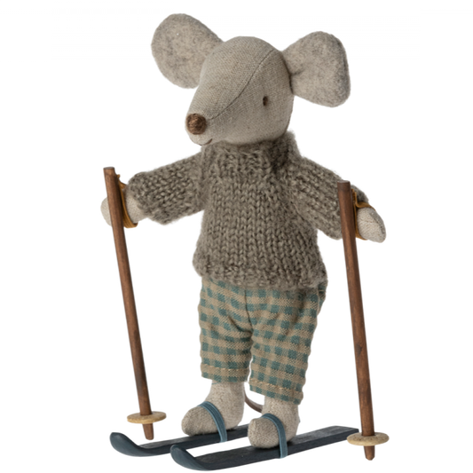 Big Brother Winter Mouse With Ski Set