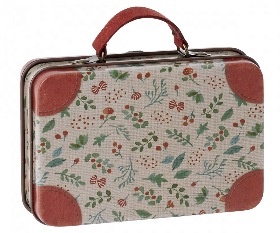 Suitcase, Metal- Holly