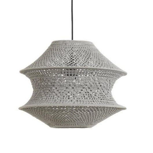 Small Crochet Pendent Shade Taupe