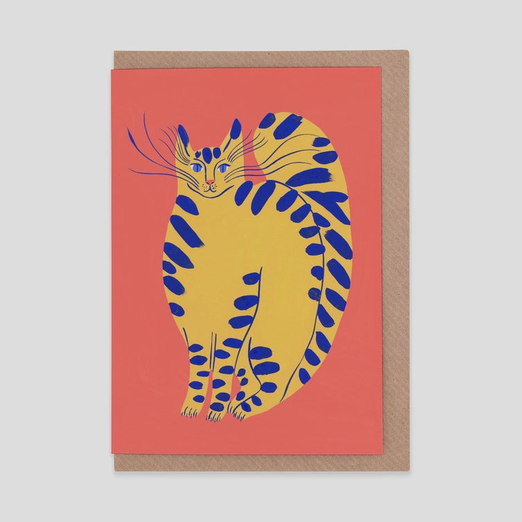Yellow Kittens Greetings Card
