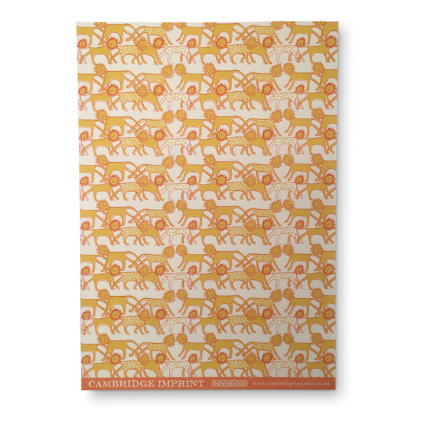 Patterned Paper-Lions