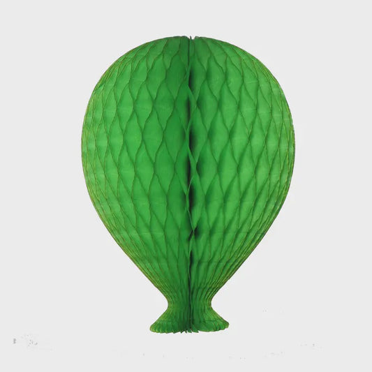 Honeycomb Balloon 30cm Bright Green