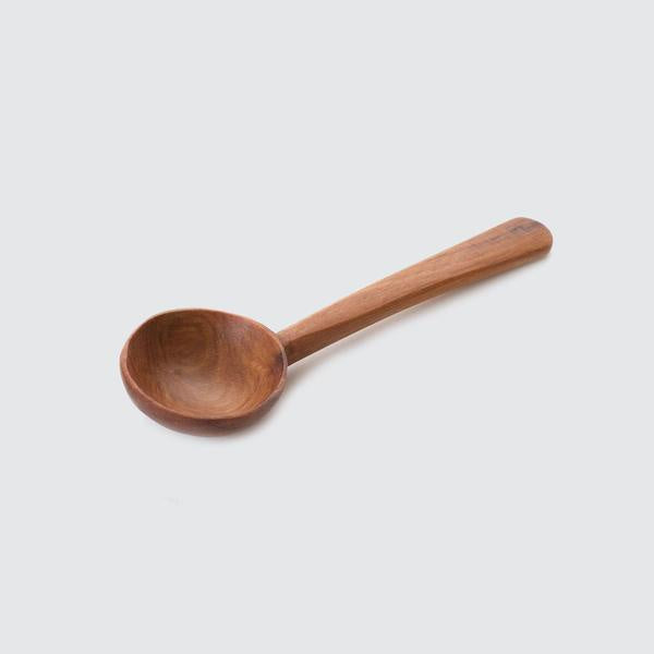 Olive Wood Long Handled Coffee Spoon