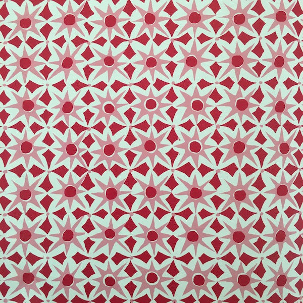 Patterned Paper-Alhambra Red & Pink