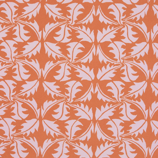 Patterned Paper Dandelion Rose and Rust