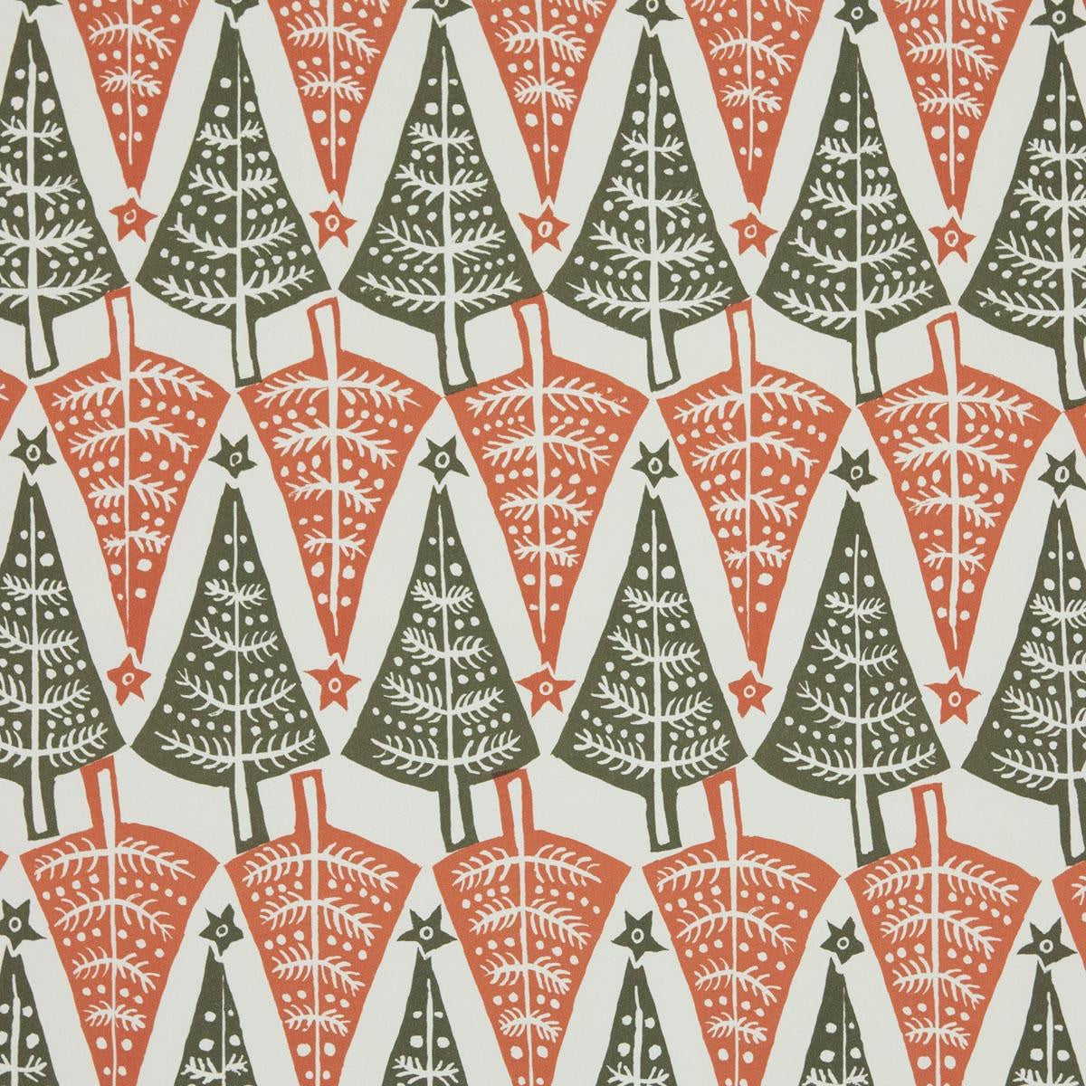Patterned Paper Dancing Trees
