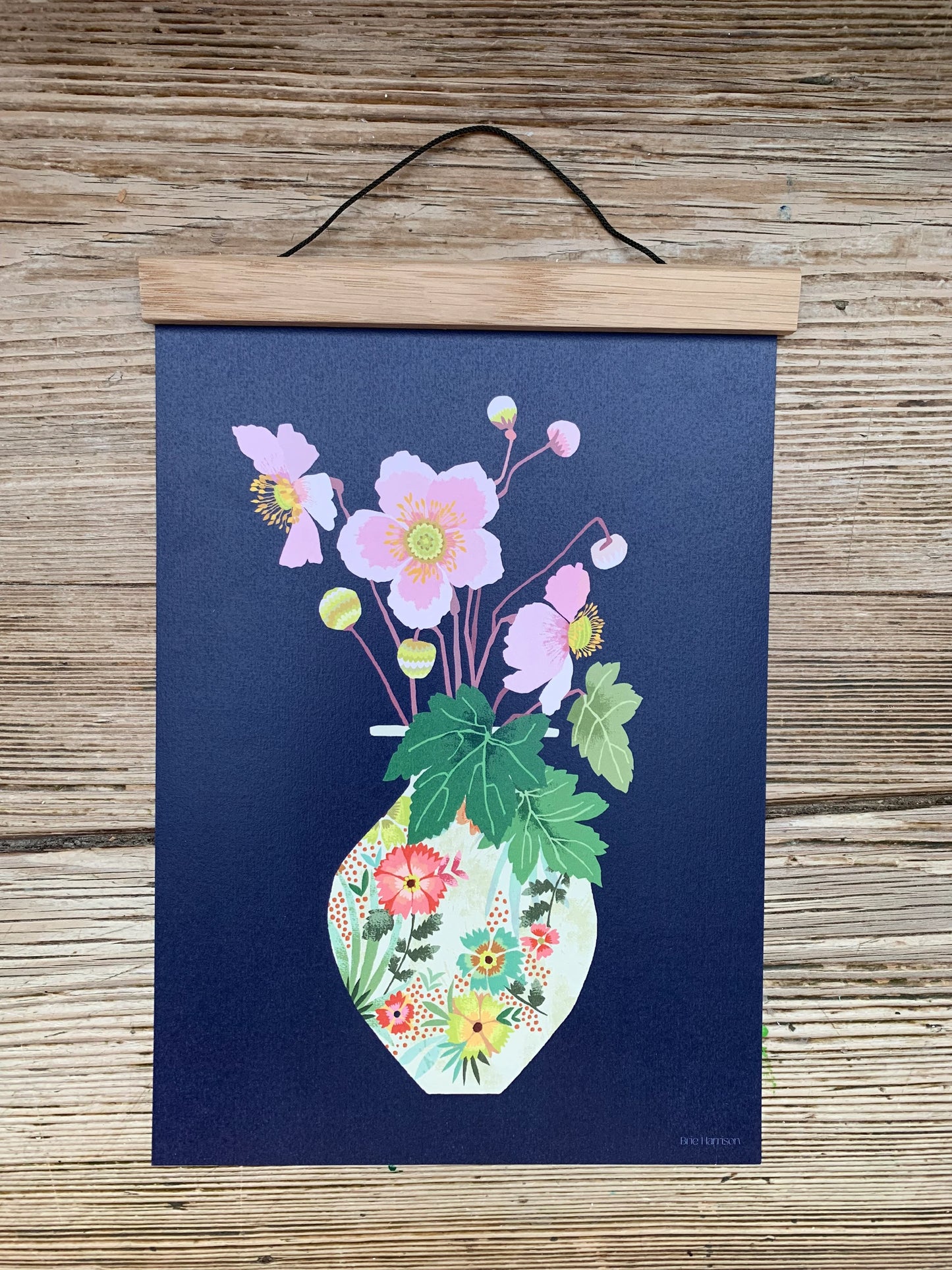 Japanese Anemone Art Print