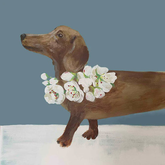 Penny in the Pear Blossom card