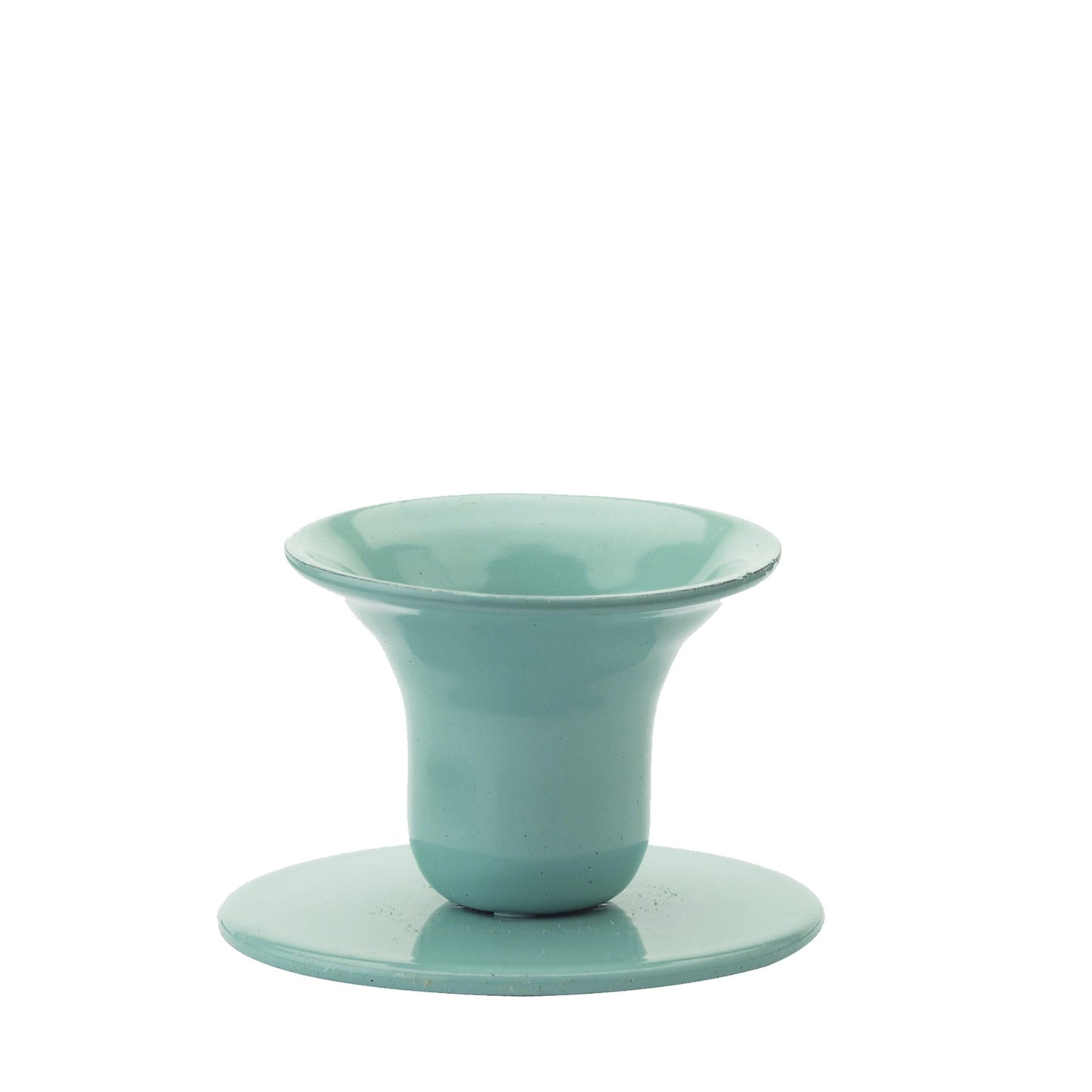 Turquoise Bell Candle Holder