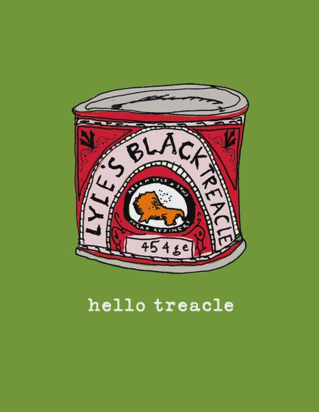 Hello Treacle Mini Greetings Card