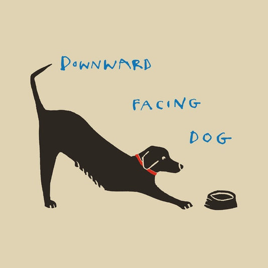 Downward Facing Dog Card