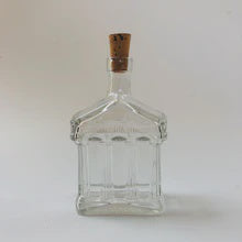 Italian Glass Building Bottle-Pantheon