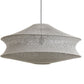 Large Crochet Pendent Shade Taupe