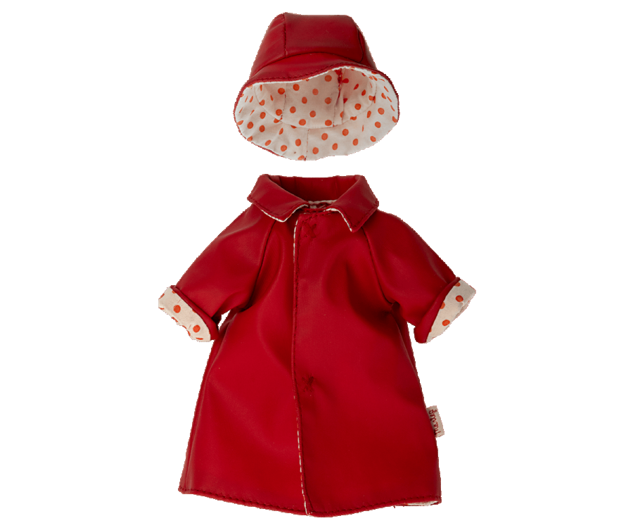 Rain Wear W Hat Teddy Mum